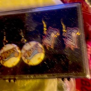 Philadelphia 76 sixers earrings